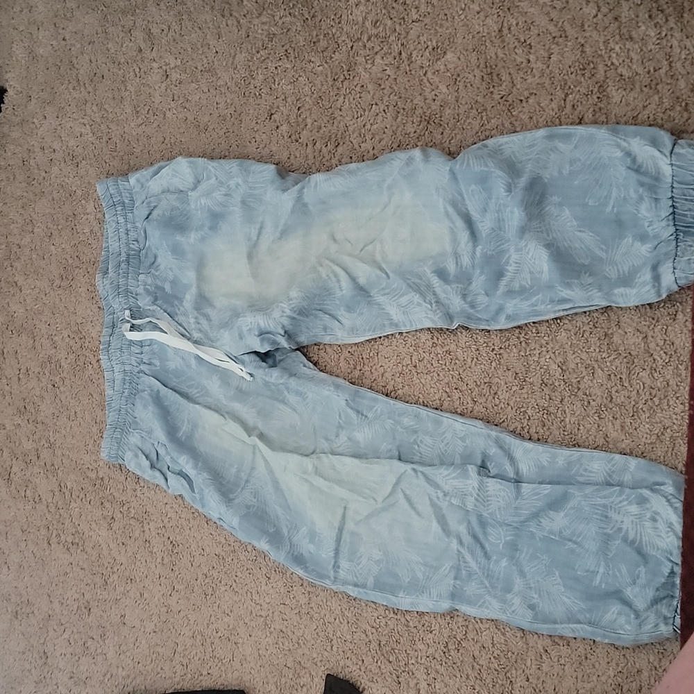 New Cloth and Stone Chambray Jogger Size Large